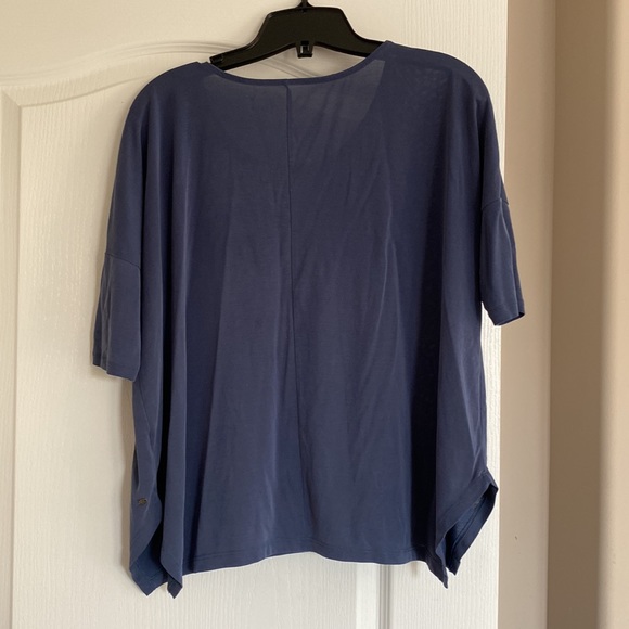 AEO Oversized Soft & Sexy Tee with Pocket, Dolman Sleeves, Side Split - Picture 5 of 7